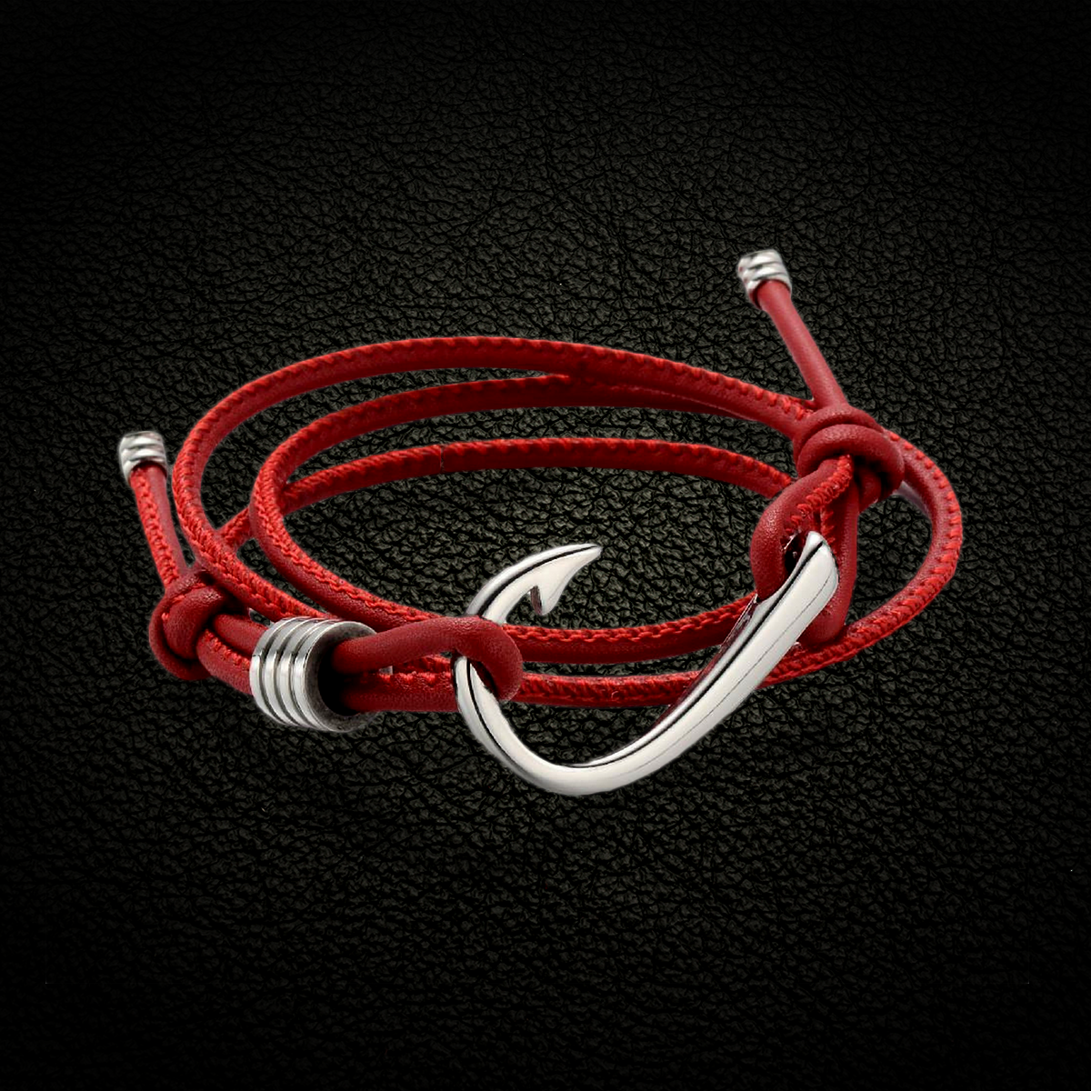 Ultimate Hook Leather Bracelet