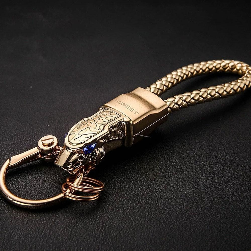 Wild Leopard Keychain