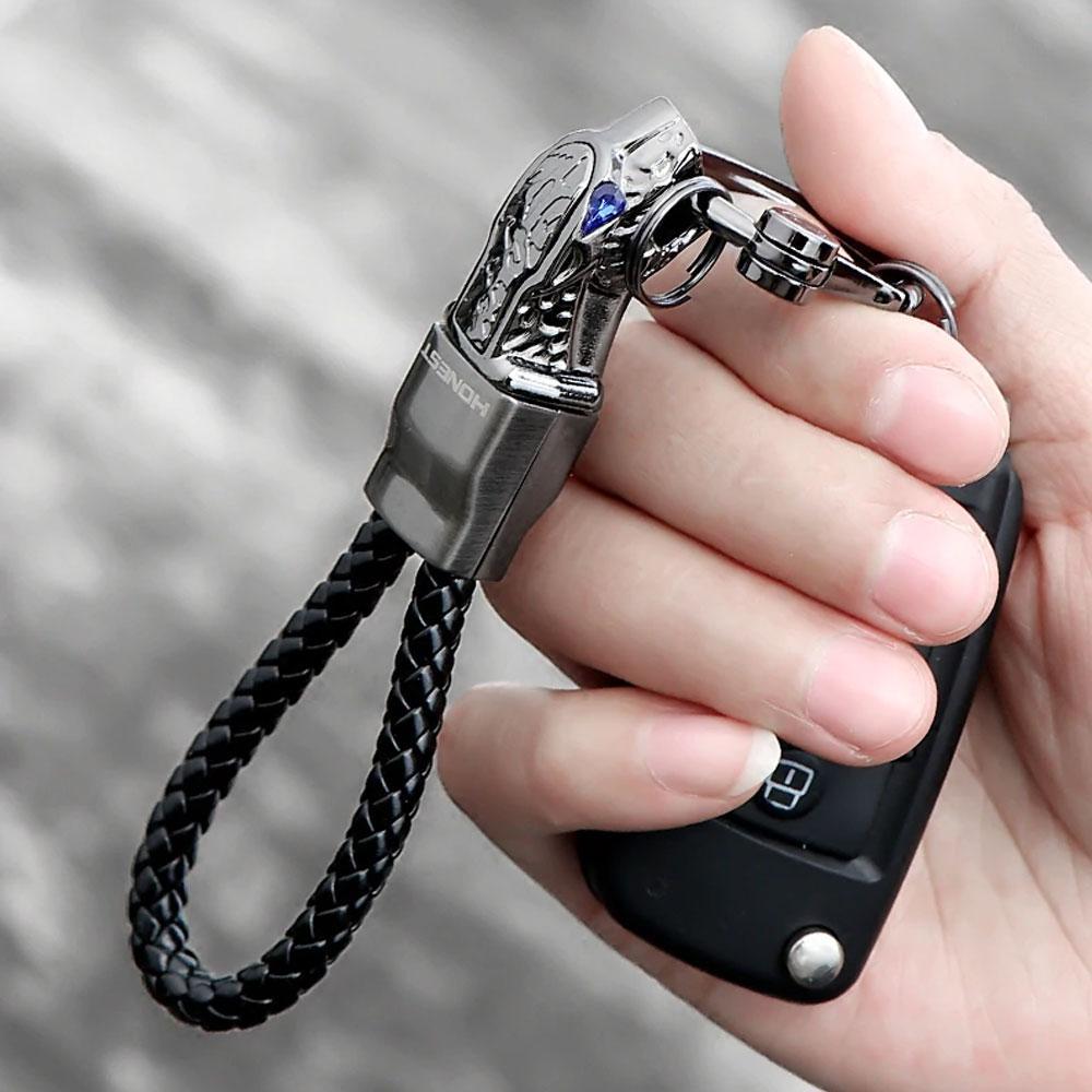 Wild Leopard Keychain