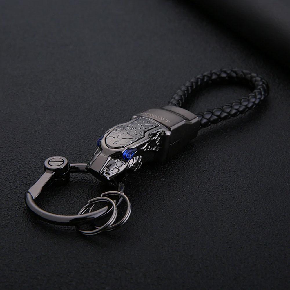 Wild Leopard Keychain