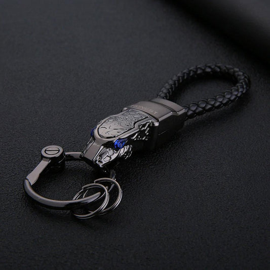 Wild Leopard Keychain
