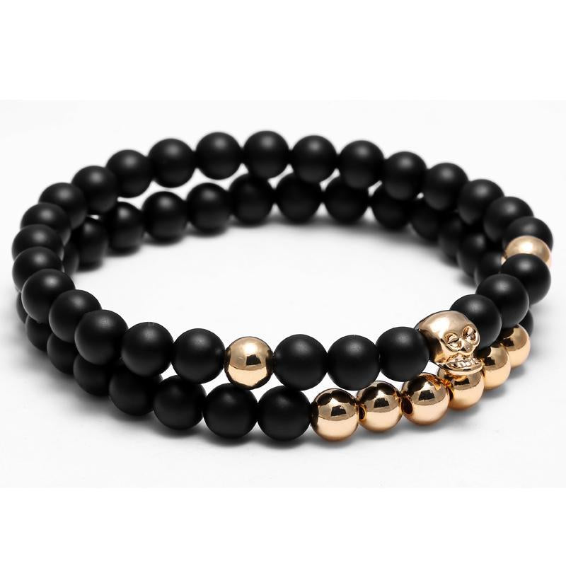 Dangerously Sexy Skull Duo Bracelet