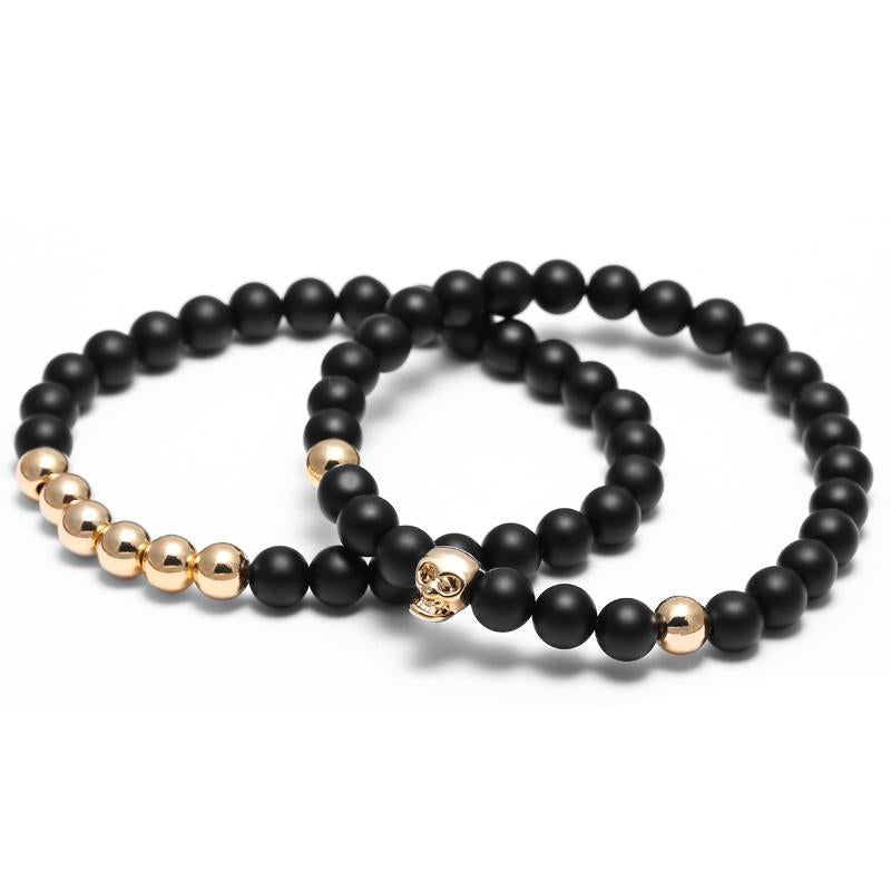 Dangerously Sexy Skull Duo Bracelet