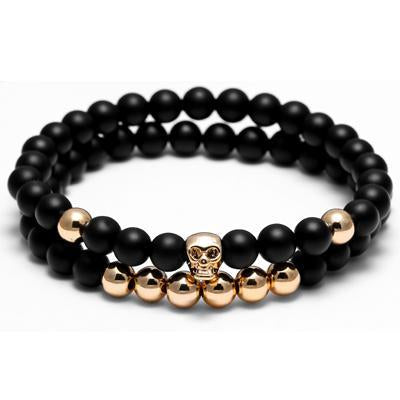 Dangerously Sexy Skull Duo Bracelet
