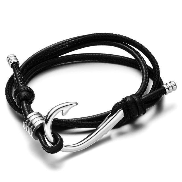 Ultimate Hook Leather Bracelet