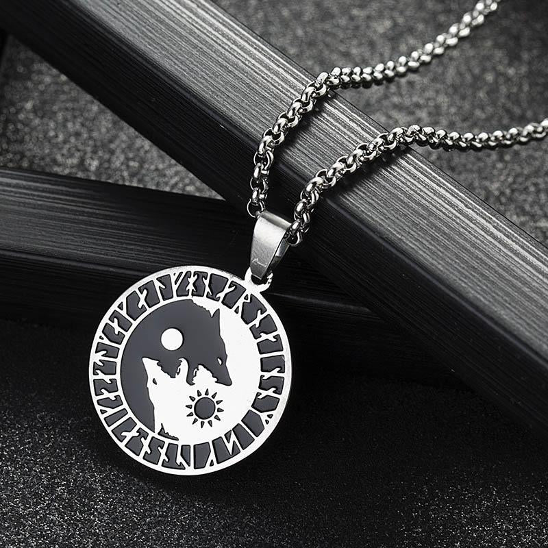 Equilibrium Wolves Necklace