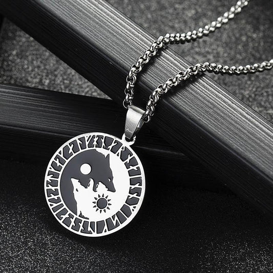 Equilibrium Wolves Necklace