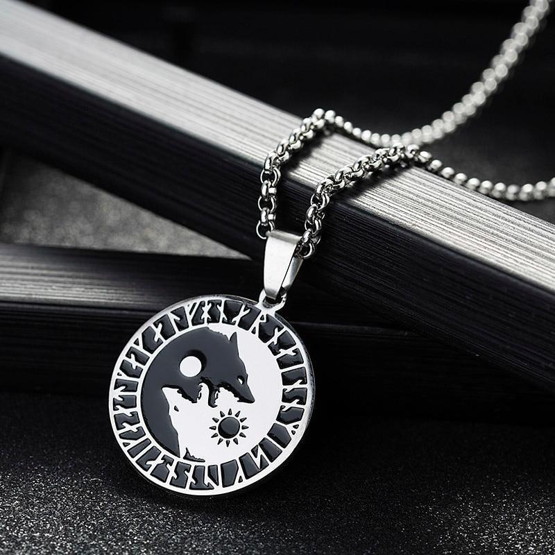 Equilibrium Wolves Necklace