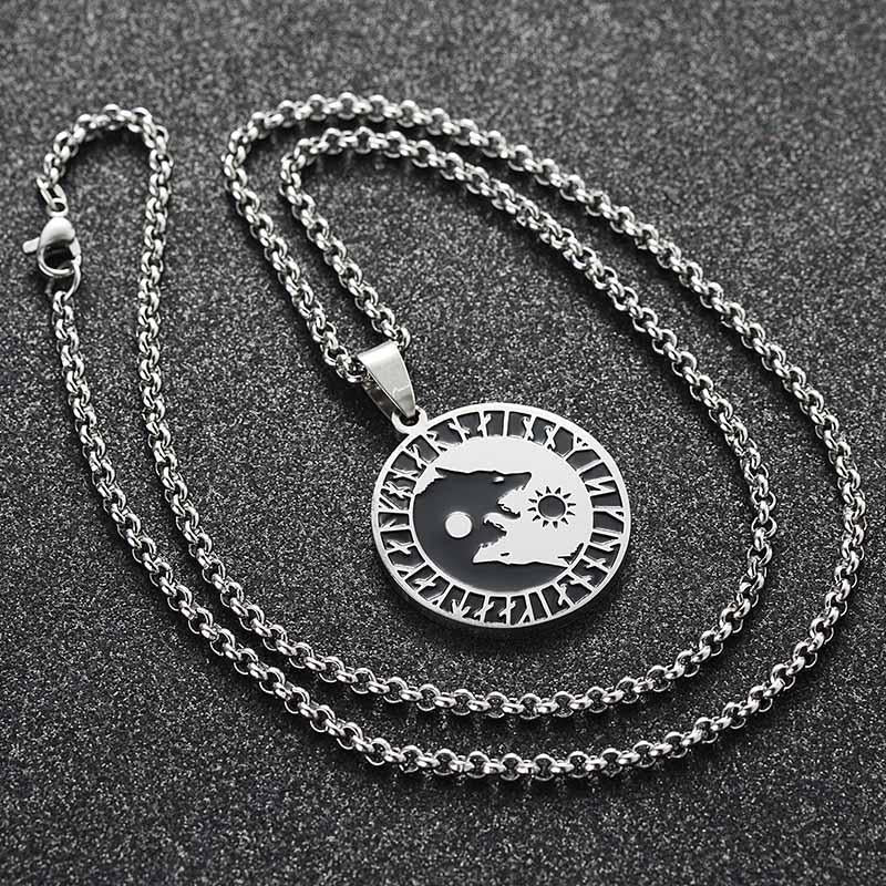 Equilibrium Wolves Necklace
