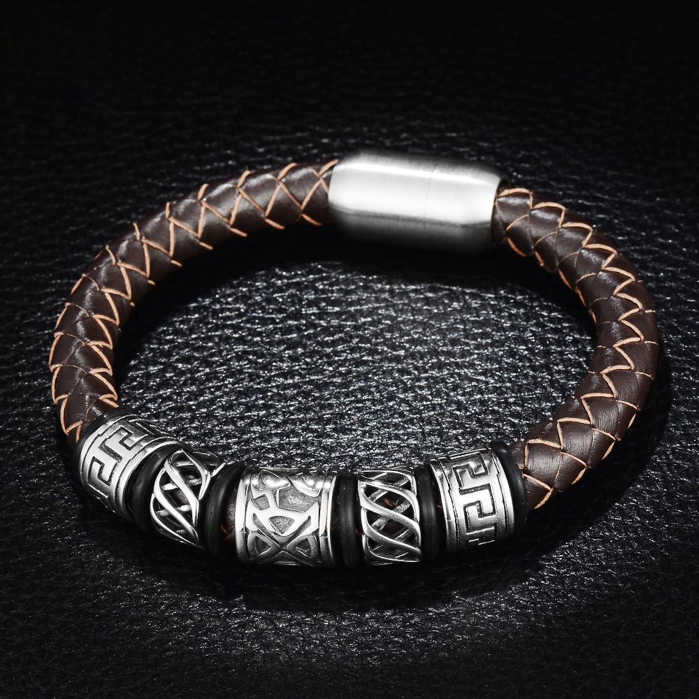 Ancient Glory Leather Bracelet