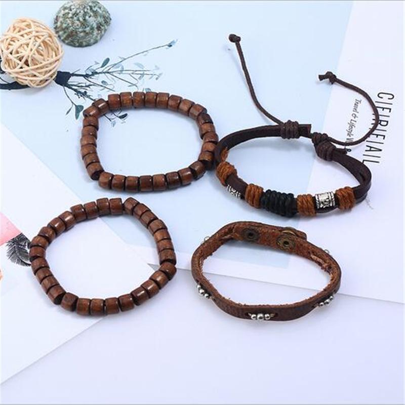 Freedom Boho Hippie Multi-layer Bracelet Set (4pcs)