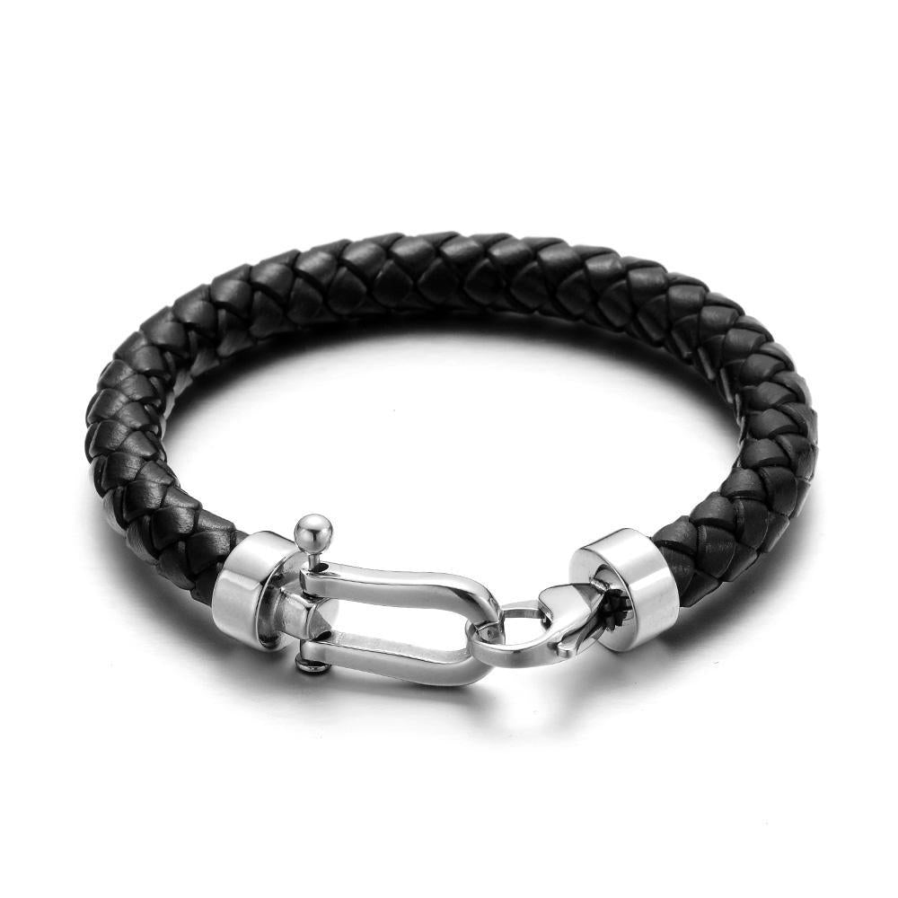 Eternal Bond Leather Bracelet