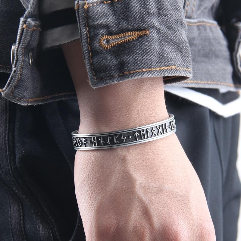 Antique Nordic Runes Bracelet