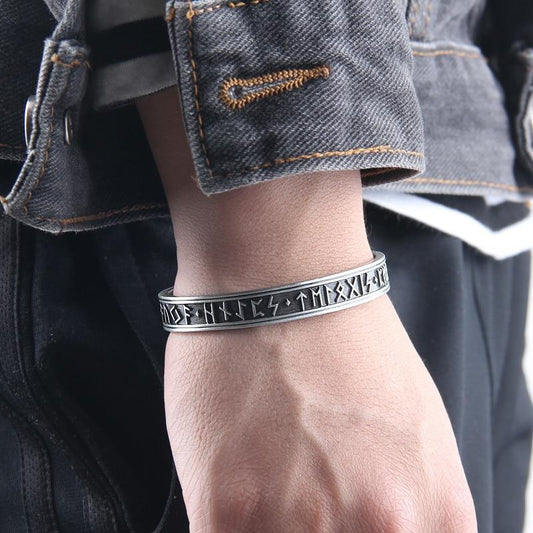 Antique Nordic Runes Bracelet