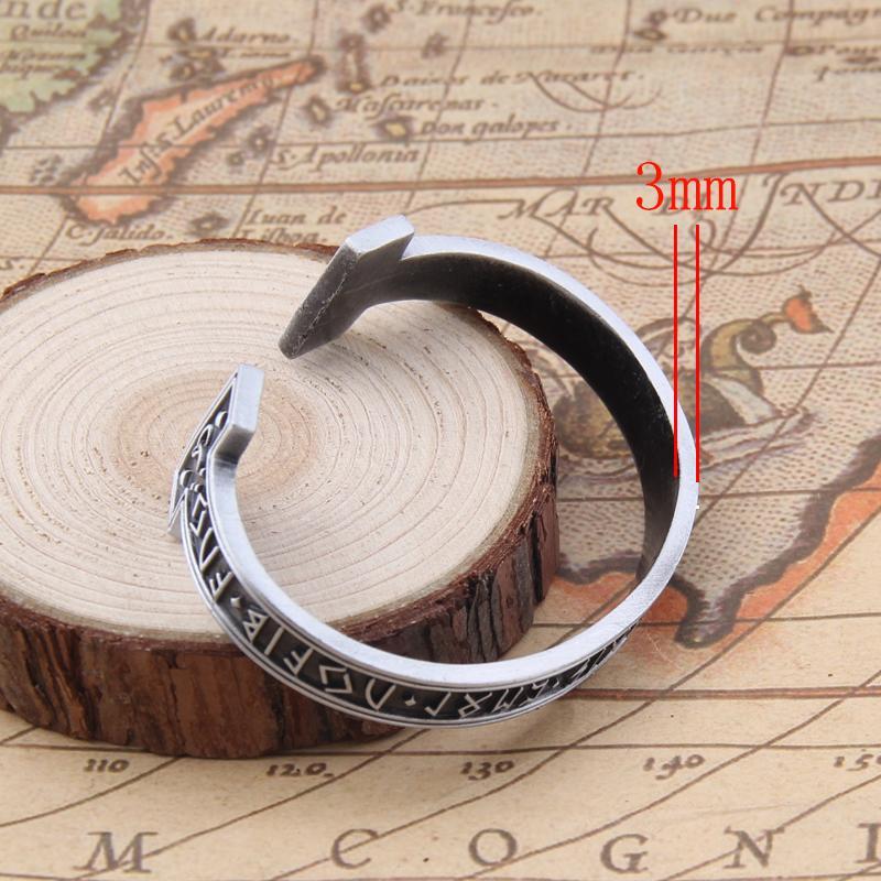 Antique Nordic Runes Bracelet