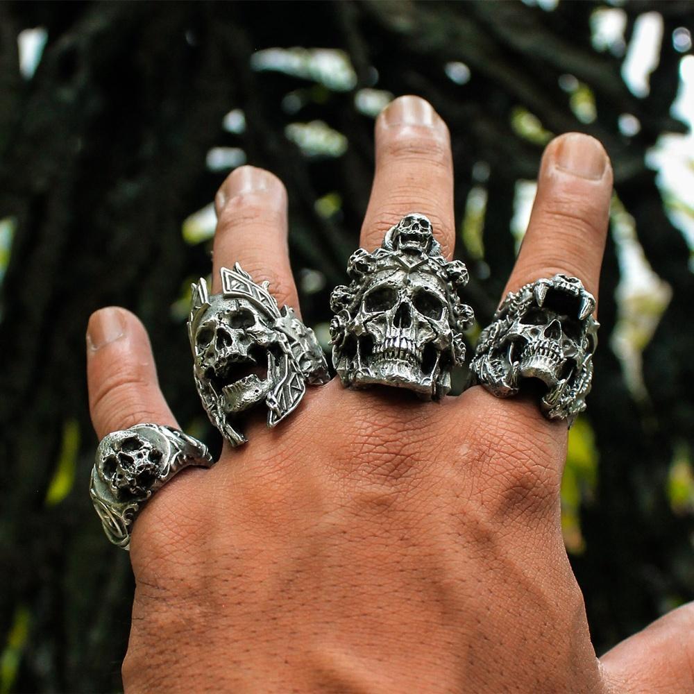 Aztec Jaguar Warrior Ring
