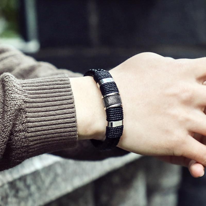 Breath of Centuries Leather Bracelet