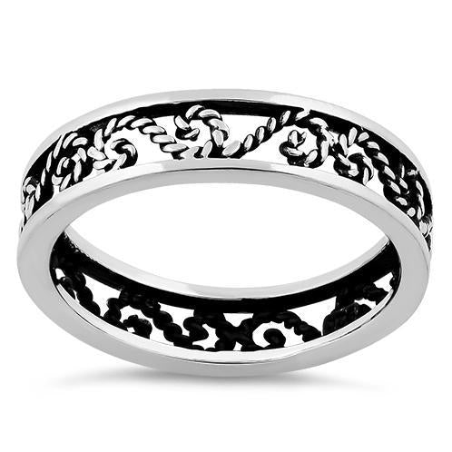 Sterling Silver Infinity Knot Ring