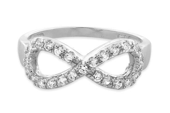 Sterling Silver Infinity Ring