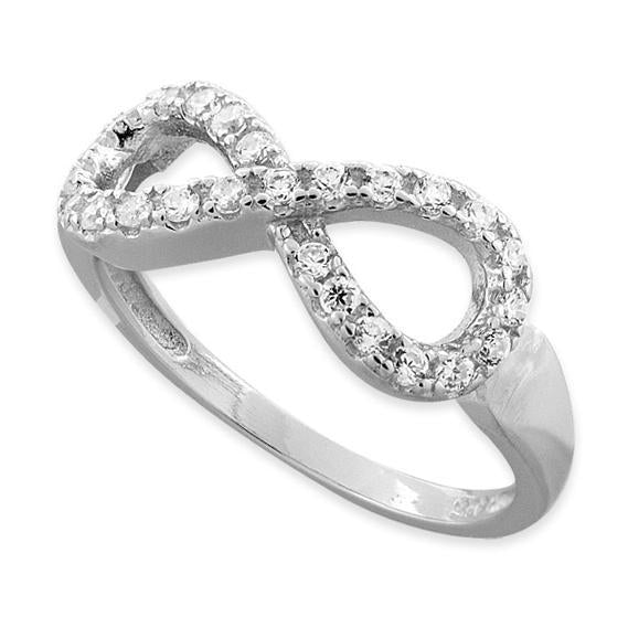 Sterling Silver Infinity Ring