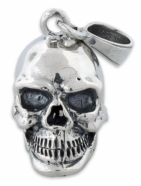 Sterling Silver Skull Pendant