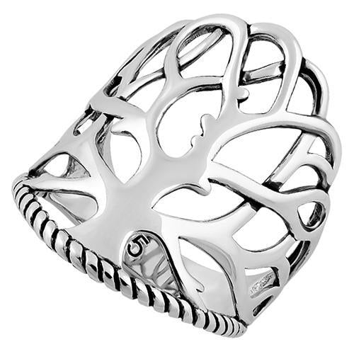 Sterling Silver Tree of Life Ring