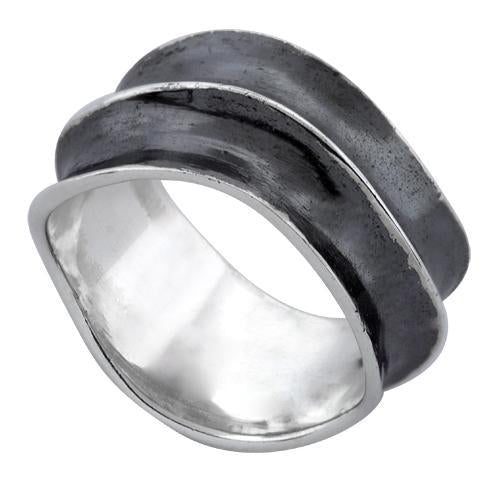 Sterling Silver Wavey Ring