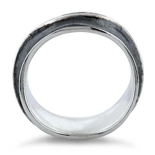 Sterling Silver Wavey Ring