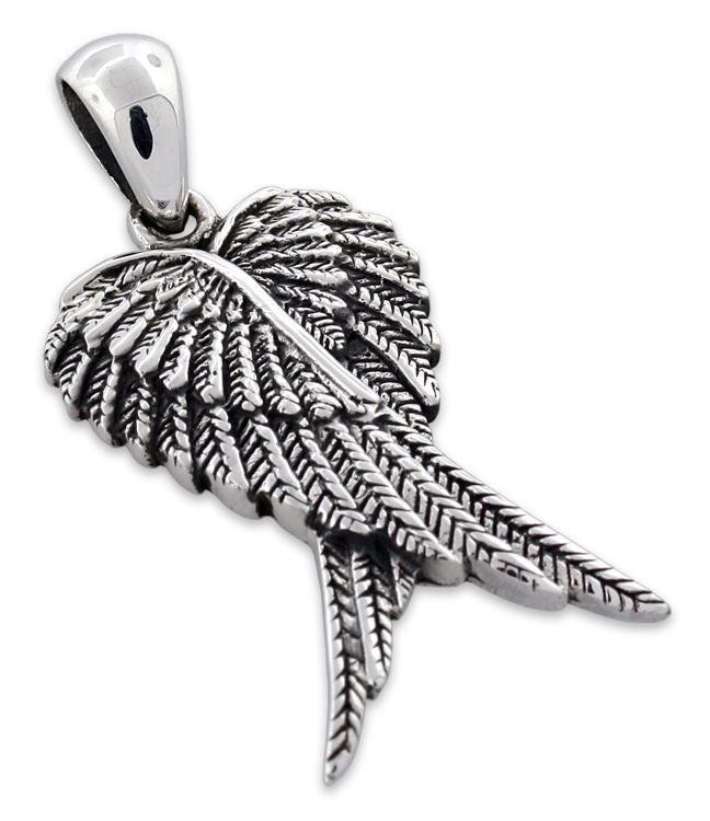 Sterling Silver Wings Pendant