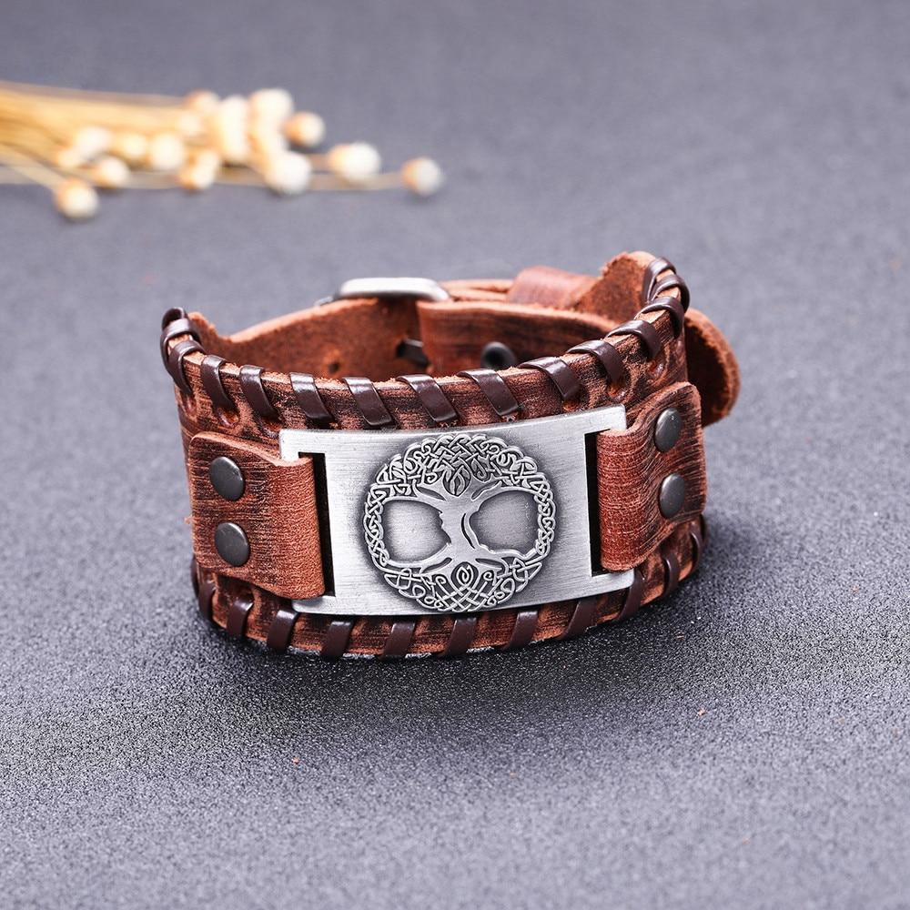 Tree of Life Leather Bracelet