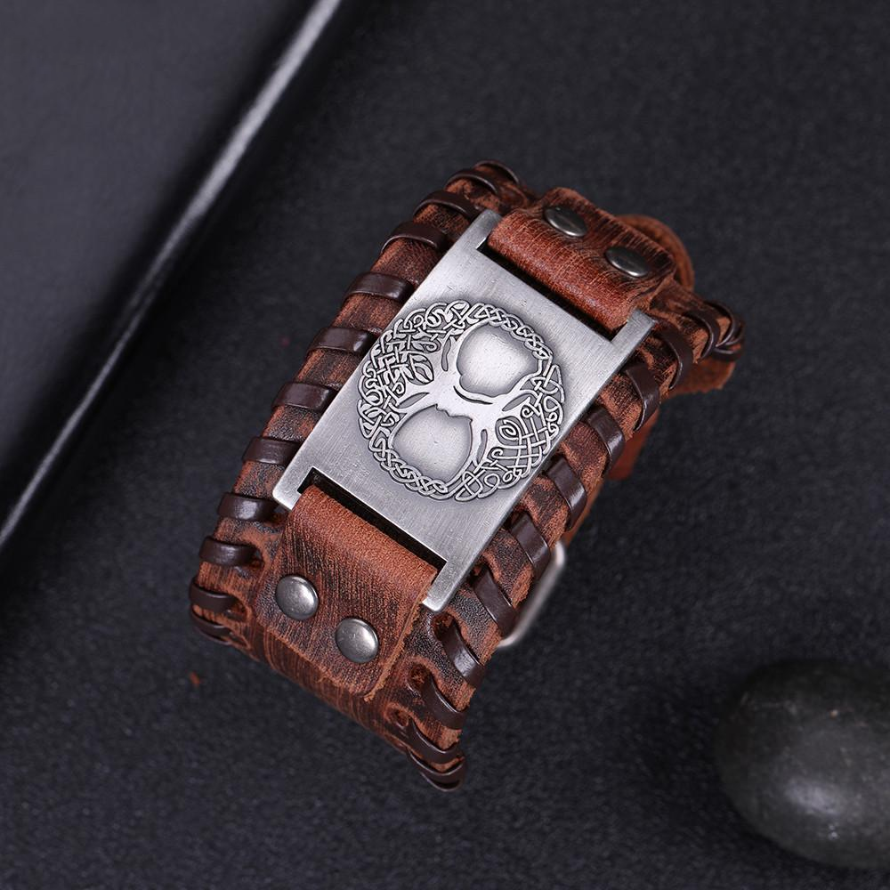Tree of Life Leather Bracelet